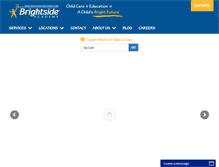 Tablet Screenshot of brightsideacademy.com